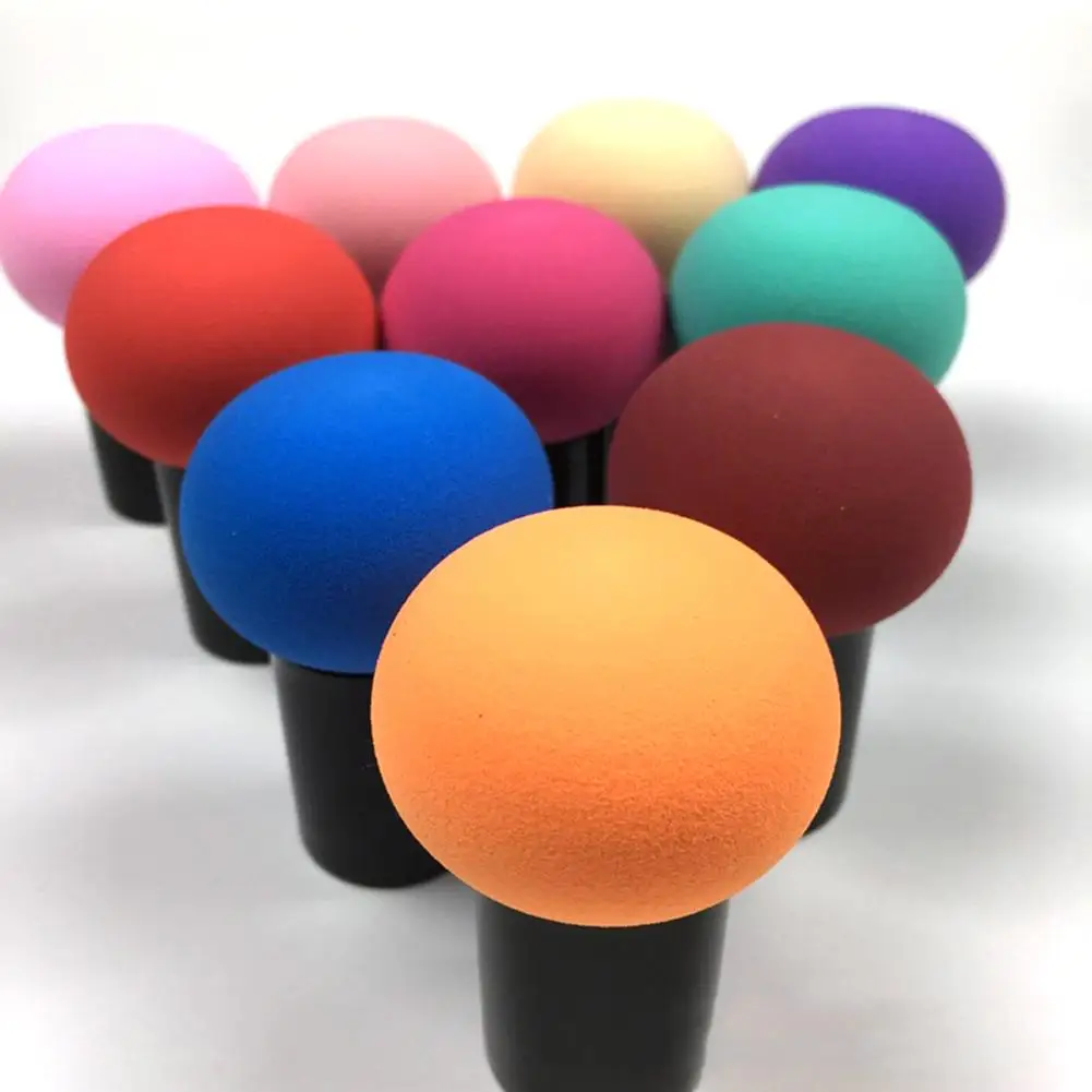 

1Pc 12 Colors Mushroom Head Shape Blender Foundation Contour Base Powder Puff Makeup Tool make up sponge beauty tools Gifts