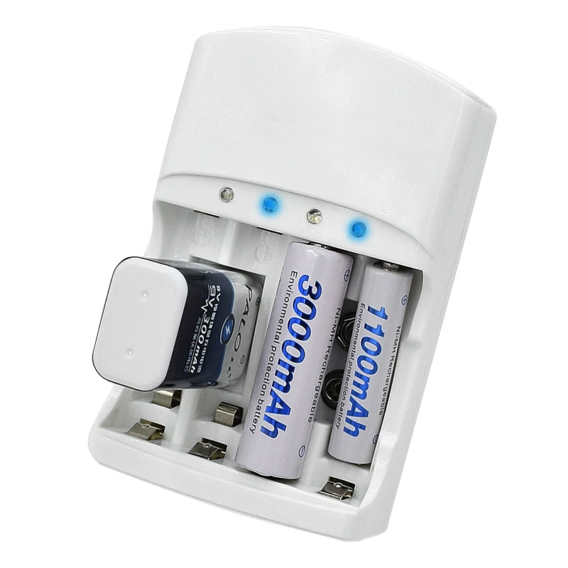 

LCD Quick C801N Battery Charger With Discharge Function for AA AAA 9V Ni-MH Ni-CD Rechargeable Batteries