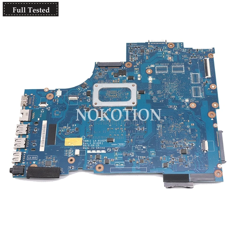 NOKOTION لديل انسبايرون 5543 5443 5548 5448 اللوحة المحمول LA-B016P CN-0671D8 0671D8 671D8 مع I7-5500U CPU M260 2G gpu