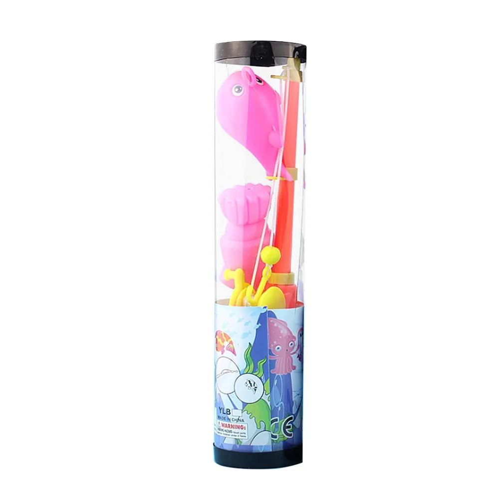 

1 Set Kids Magnetic Fishing Rod Fish Kits Educational Toys Bath Pool Water Game