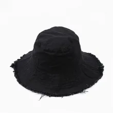 Однотонные Ретро Панама для рыбака шляпа Открытый Дорожная шляпа шляпы от солнца для девочек и Для женщин 280