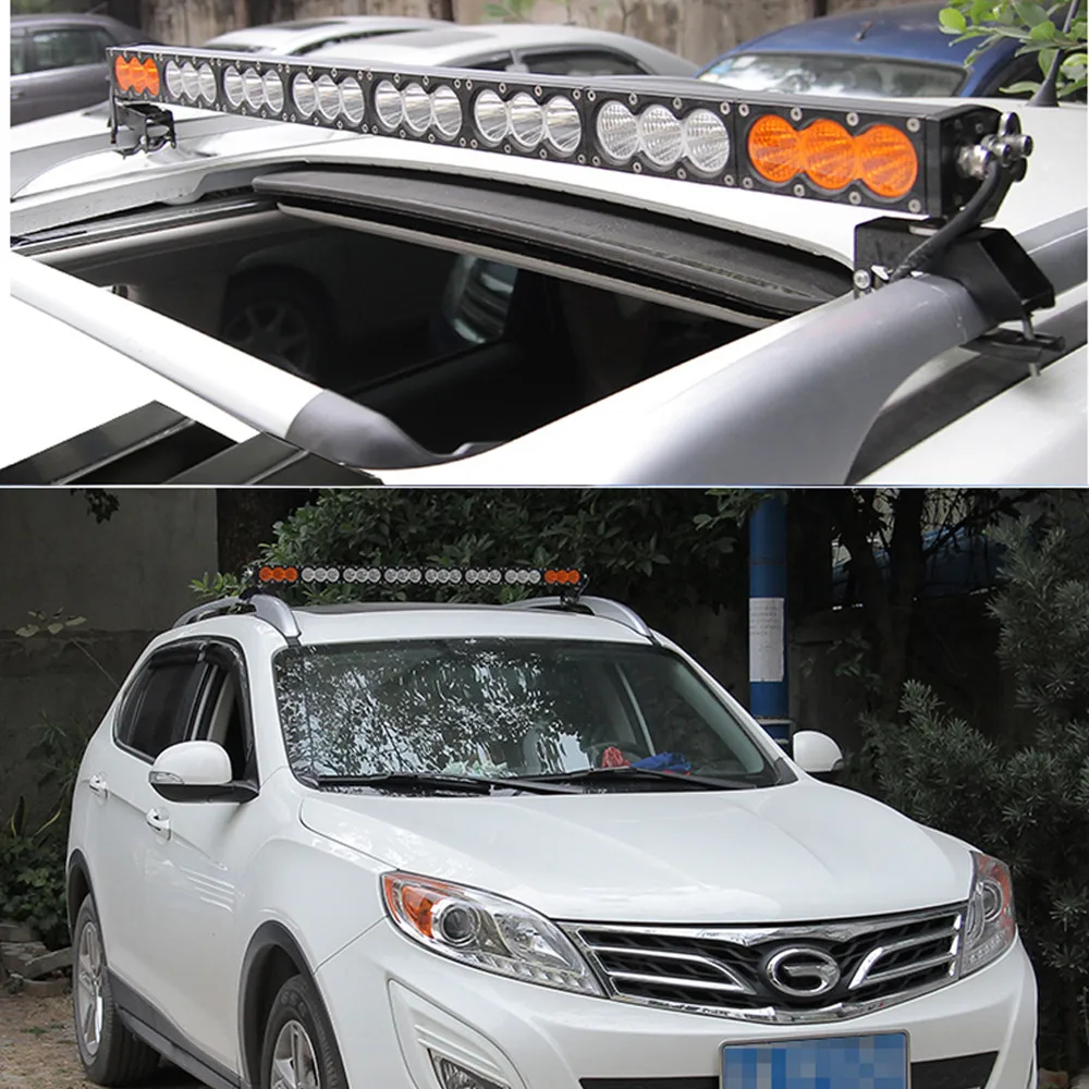 LED Auto 38inch 210w Single Rows IP67 Waterproof Combo Beam Curved Car LED Light Bar Offroad 4x4 Worklight Led Driving Light