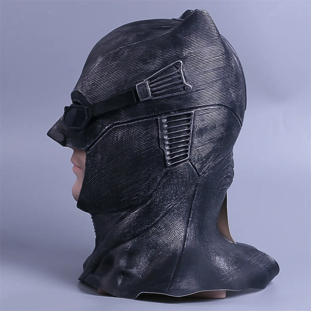 Justice League Batman Mask Cosplay Superhero Batman Halloween Latex Mask New4