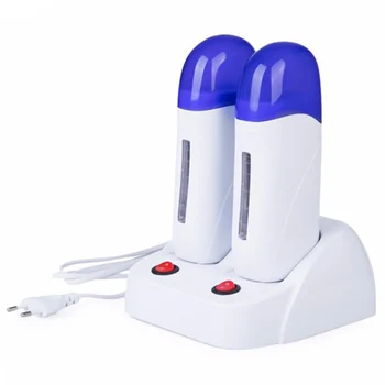 

Two-Seat Wax Machine Electric Hair Remover Can Be Filled With Hair Removal Paraffin Heater Melting Wax Machine Waxing Machine