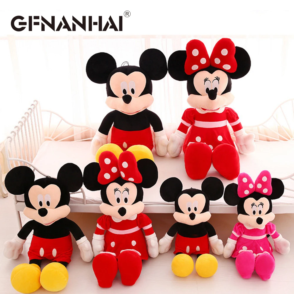 mickey and minnie mouse teddy bears