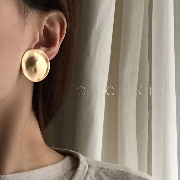 

Timeless Wonder Chic new rare vintage geo statement Stud Earrings Trendy Pop gift bijoux top hot wedding bride runway gift 6745