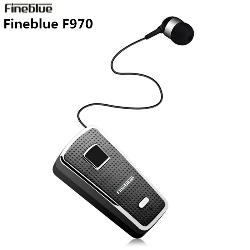 2018 Fineblue F970 Draagbare вкладыши Draadloze Bluetooth Галс клип telescopische Тип Бизнес Спорт Oortelefoon