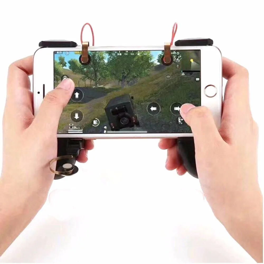 

Choifoo 2nd MV/3IN1 For PUBG Game Trigger Cell Phone Mobile Controller Fire Button Gamepad