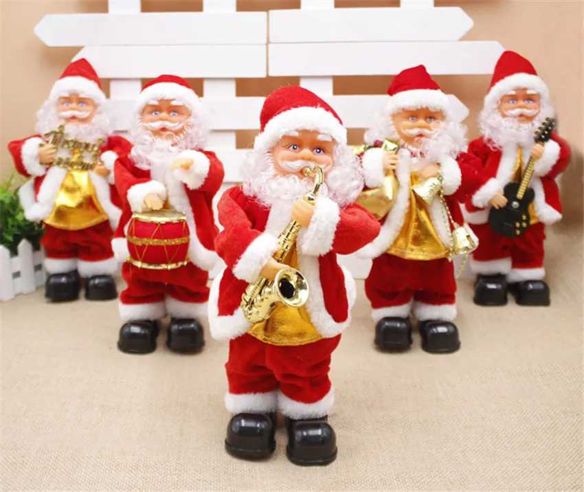 plush santa doll
