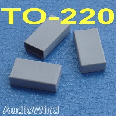 

( 10 pcs/lot ) TO-220 Transistor Silicone Rubber Cap, Insulator.