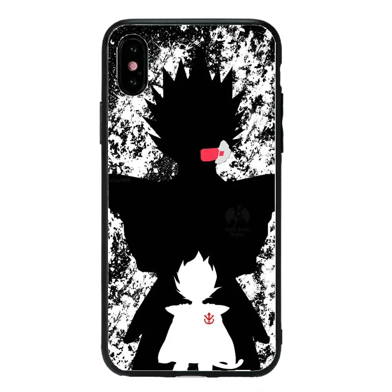 Черный мягкий силиконовый чехол Dragon Ball Son Goku для iPhone 11 11Pro XS Max XR X 8 7 6 6S Plus 5 5S SE 8PIUS Coque Capa Shell - Цвет: TPU