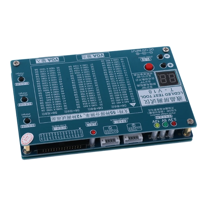 

Laptop TV/LCD/LED Test Tool Panel Tester Support 7 -84 Inch LVDS 6 Screen Line