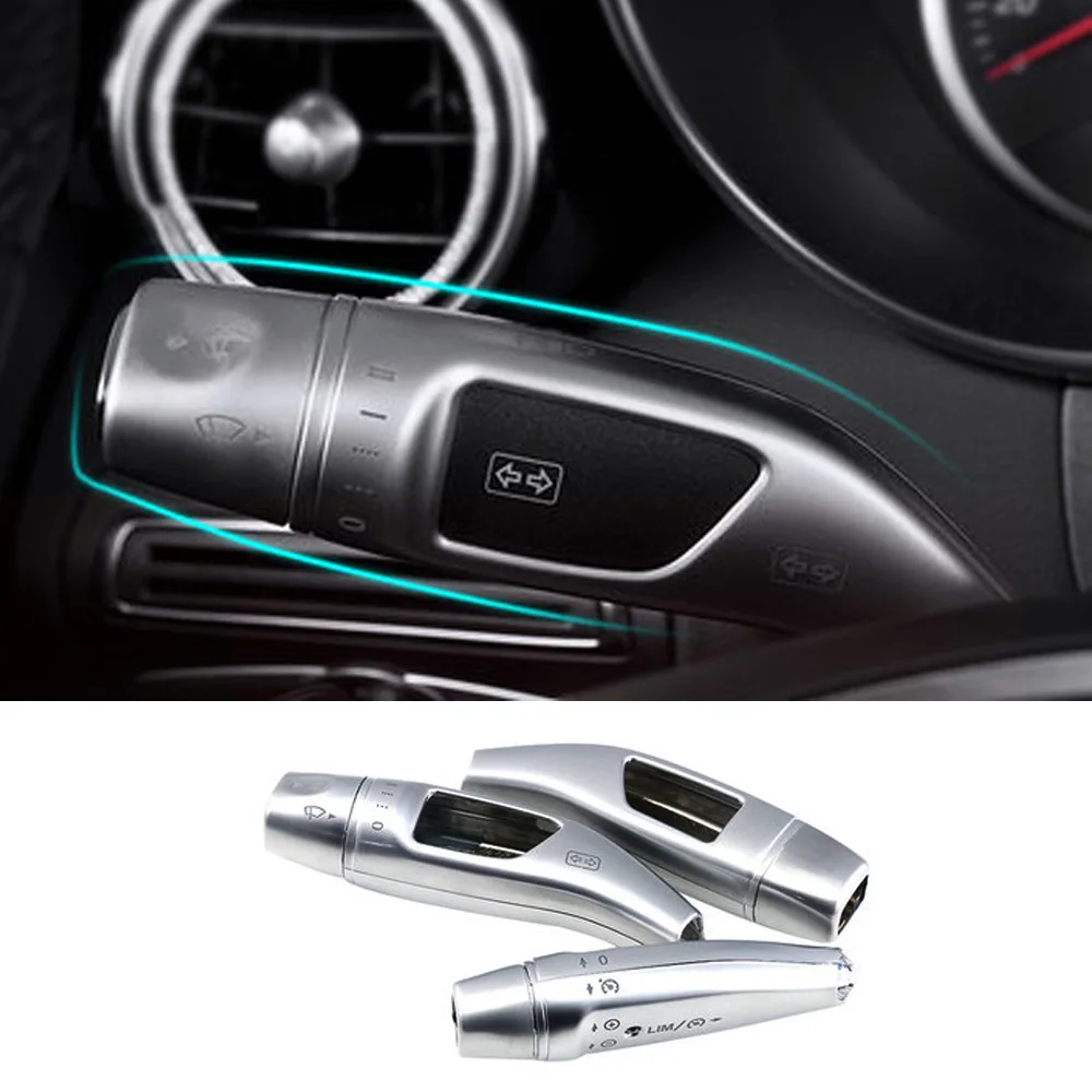 

9pcs/Set Car Wiper Shift Lever Cruiser Cover Sticker Decals for AMG Mercedes W212 W202 W205 W176 W163 W124 GLC CLA GLA GLE GLS