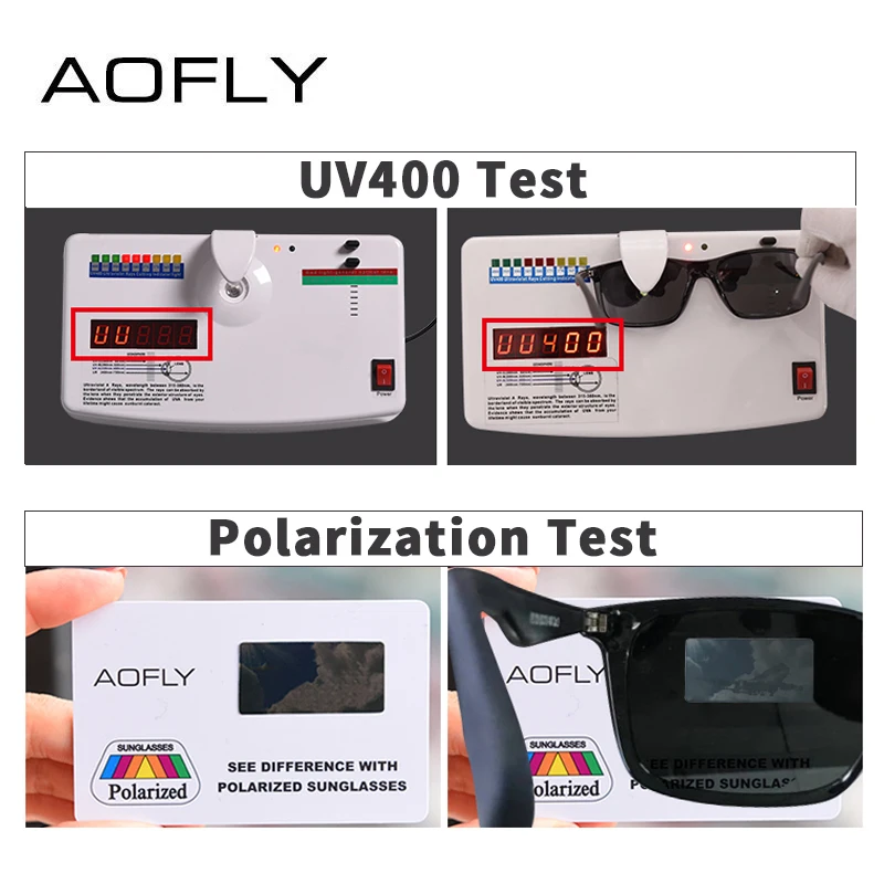 AOFLY, фирменный дизайн, Классические поляризованные солнцезащитные очки, мужские, TR90, квадратная оправа, солнцезащитные очки, мужские, для вождения, UV400, очки AF8082