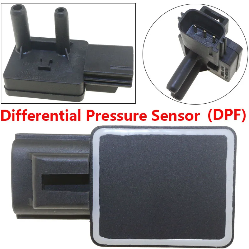 

Exhaust Gas DPF Differential Pressure Sensor Particulate Filter For Ford Transit Fiesta 1.4 1.6 2.2 2.4 3.2 TDCi 6G9N5L200AB