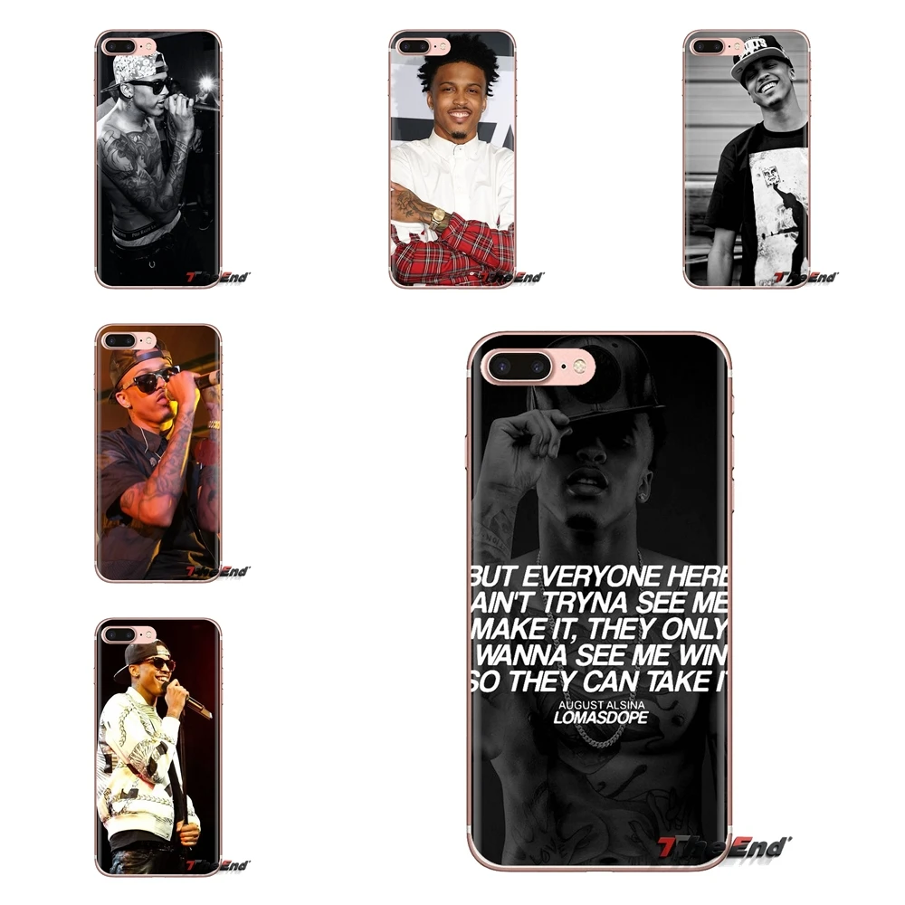 Для Oneplus 3T 5T 6T Nokia 2 3 5 6 8 9 230 3310 1 7 Plus 2017 2018 ТПУ чехлы POP Signer August Alsina Music Star |