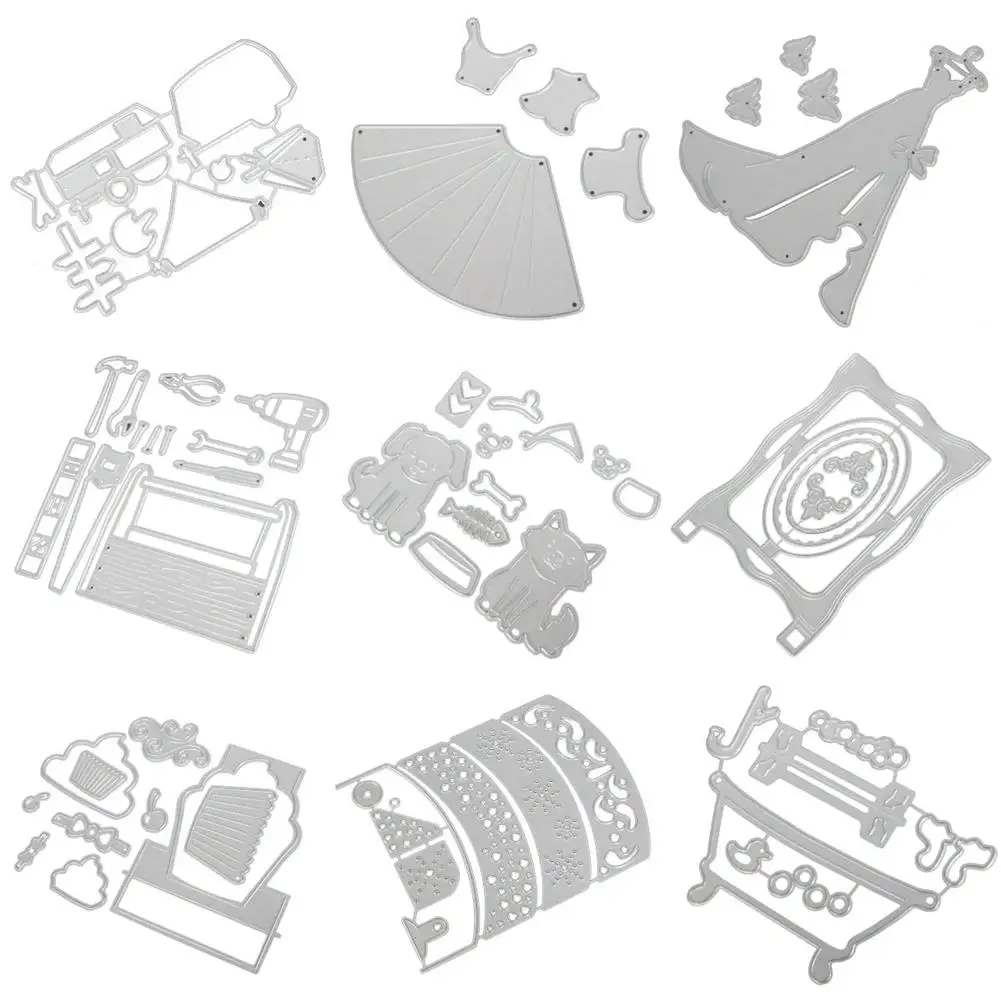 

New arrival Steel Metal Cutting Embossing Dies Stencil For DIY Scrapbooking Paper Card Craft Carbon Steel Mold Embossing Die