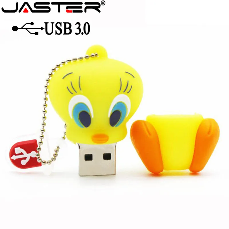 JASTER USB 3.0 capacity cute Bugs Bunny pendrive cartoon rabbit  memory stick animal pen drive 4gb 8gb 16gb 32gb 64gb gift