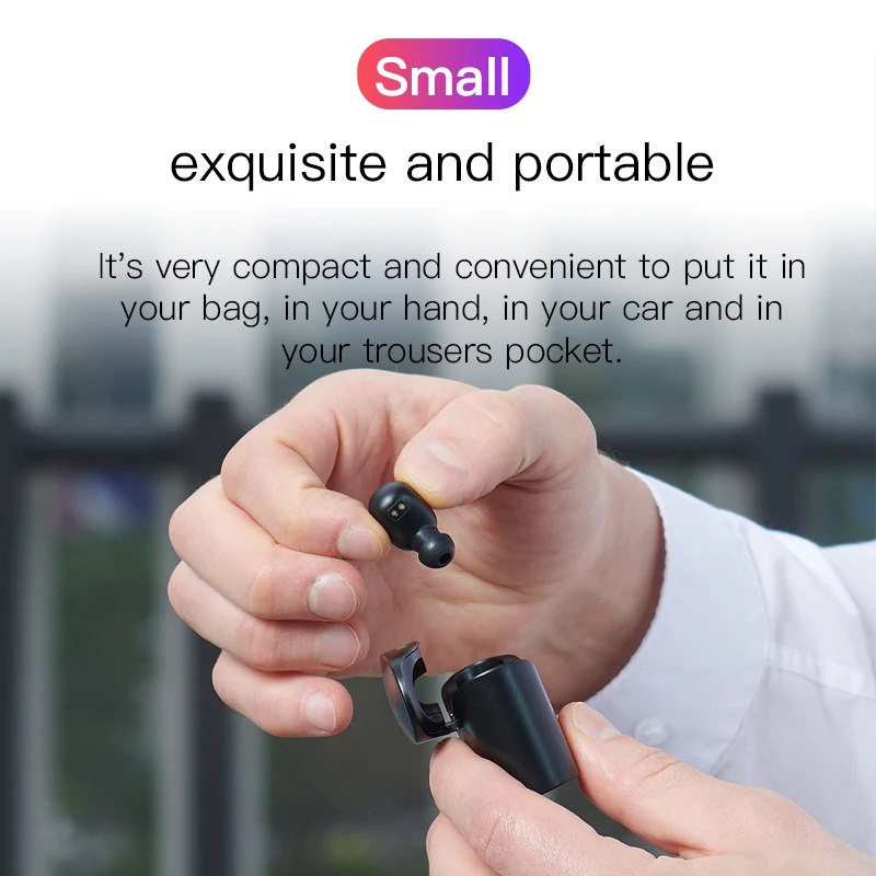 Bluedio Twins T elf mini TWS наушники Bluetooth 5 0 спортивные настоящие Беспроводные с зарядным