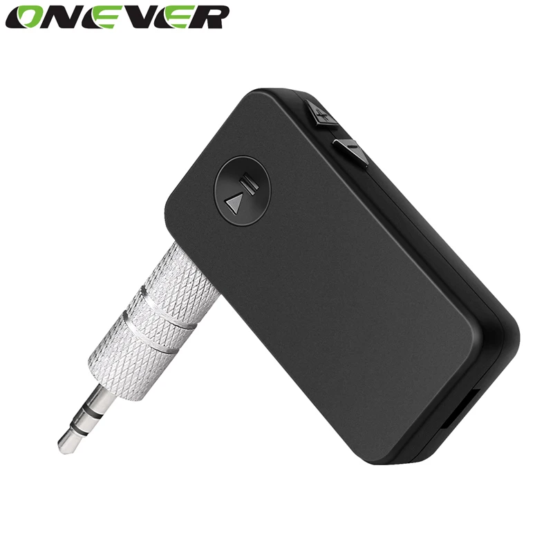 Автомобильный Bluetooth ресивер Onever 3 5 мм с микрофоном|wireless aux|car kit3.5mm streaming |