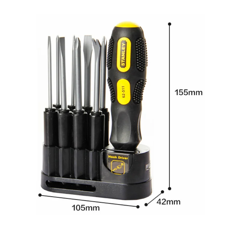 62-511-22 10pcs replaceable head combination screwdriver set des