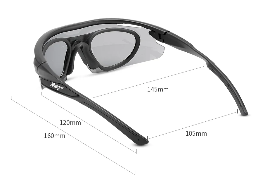 Daisy C8 военные очки пуленепробиваемые армейские поляризованные солнцезащитные очки с 3 линзами X7 охотничьи очки для стрельбы страйкбола мотоциклетные очки