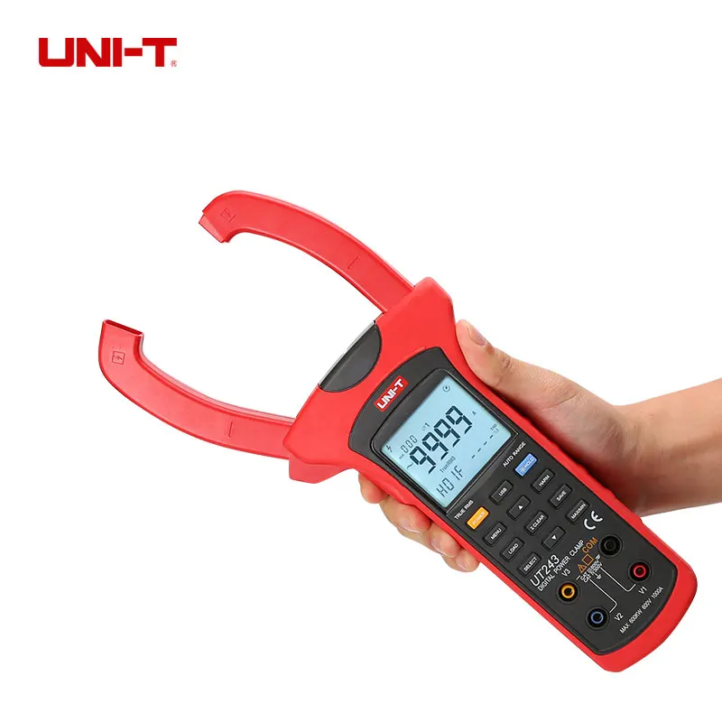 UNI-T UT243 TRUE RMS Power and Harmonics Analysis clamp meter Digital multimeter 3 Phase 600V /1000A
UNI-T UT243 TRUE RMS Power and Harmonics Analysis clamp meter Digital multimeter 3 Phase 600V /1000A