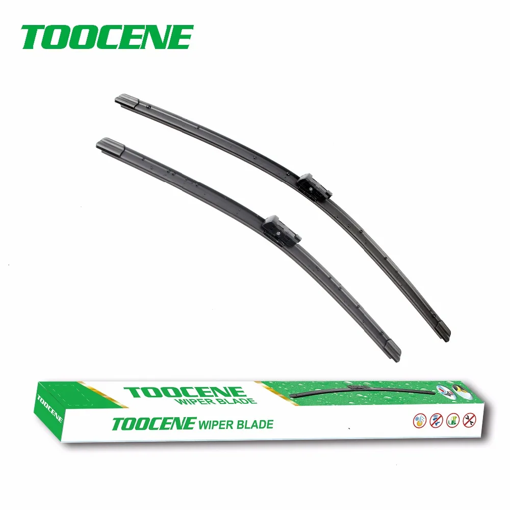 

Toocene windshield Wiper blades for VW Amarok 2013-2015 pair 24"+24" auto front window Windscreen wiper Car Accessories