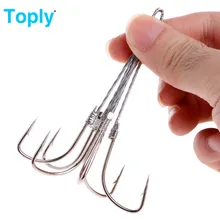 5# 6# 8# Fishing Hook High Carbon Steel Treble Hooks Fishing Tackle big Fishing Equipment Fishhooks Tackle Accessories #Q39E#