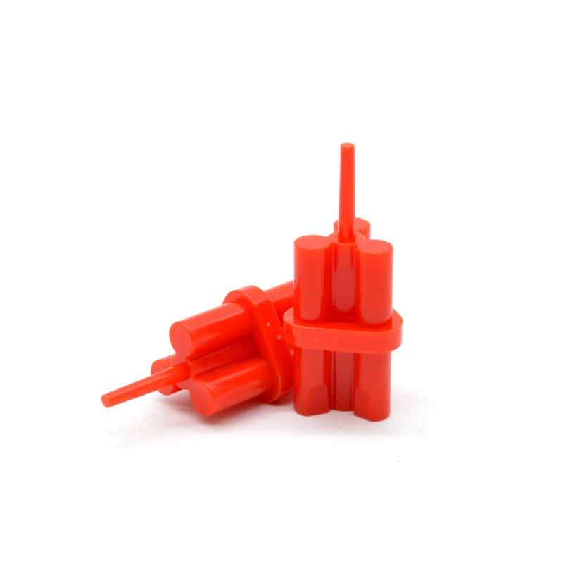 

Wholesale 10pcs/lot red toy bomb MOC Bricks Part Building Blocks Gifts Toys for Children