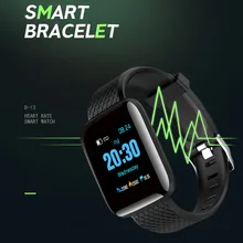 D13 Sport Smart Watch For Men Women Heart Rate Monitor Wristband Blood Pressure Fitness Tracker Smartwatch Watch for ios android