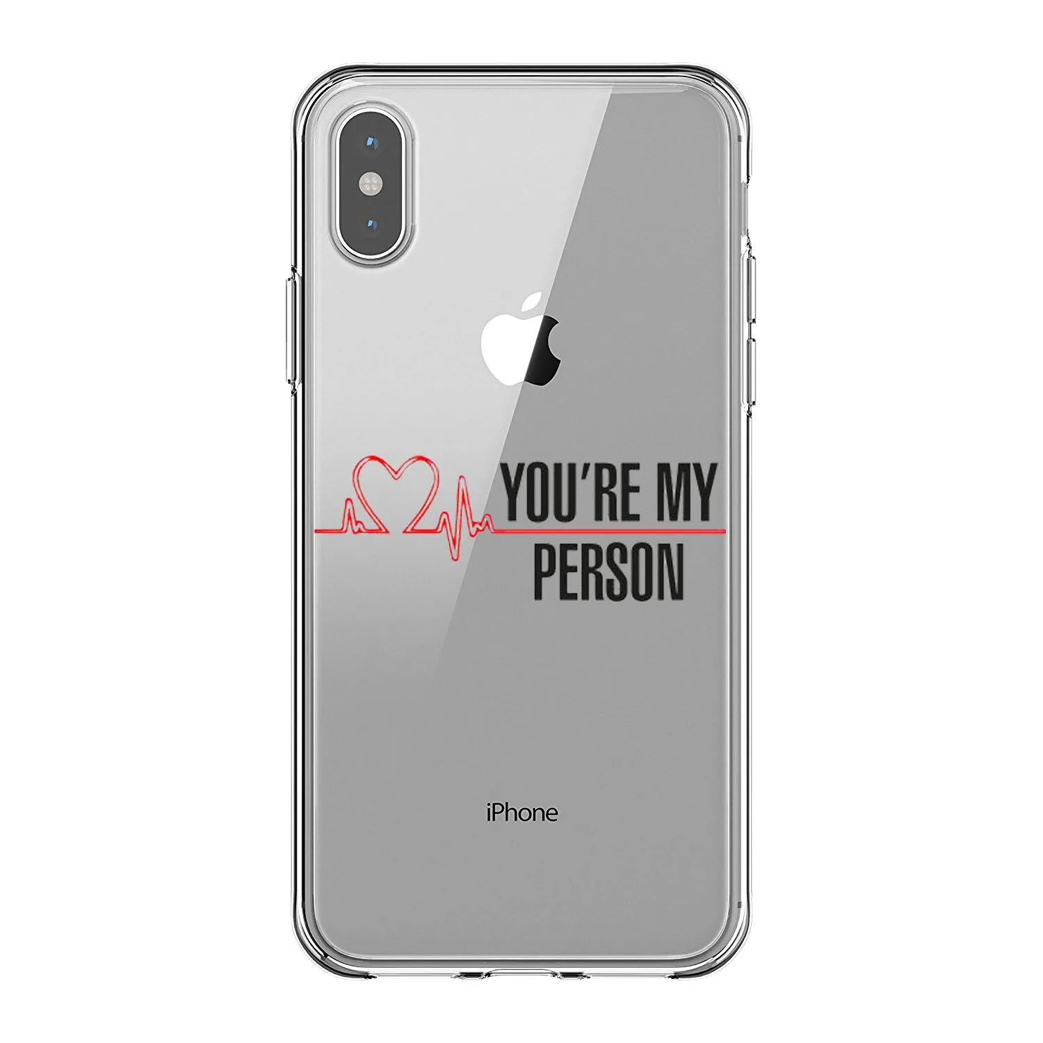 Greys Anatomy You are my person Мягкий Силиконовый ТПУ для телефона чехлы для iPhone 11 Pro MAX 5 5S 6 6splus 7 8Plus X XR XS MAX - Цвет: TPU