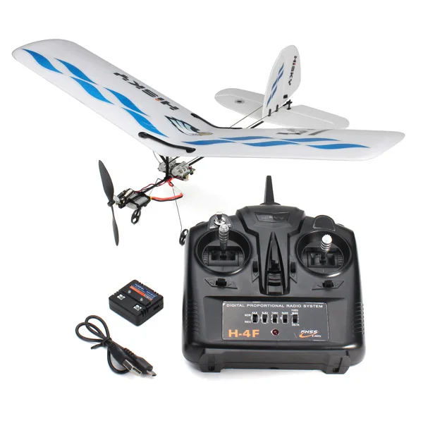 new rc plane aeromodel hisky buzz hfw400 micro flyer 2 4g 3ch best indoor rc flyers 2015