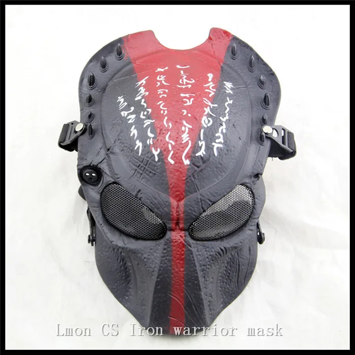 

Resin Black Predator Mask Eagle Mask Mascara Terror Movie Masks Party Masquerade Fancy Costume Cosplay Halloween Christmas Gift