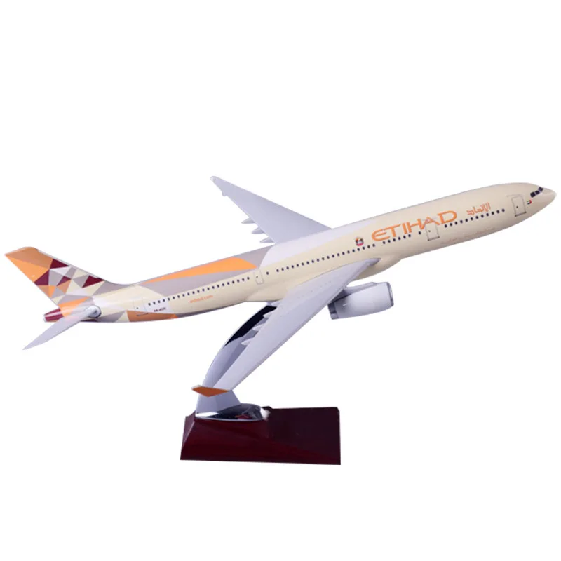 40 см смолы A330 с трёхмерными чертёжами Аэробус Etihad авиакомпании дыхательные пути