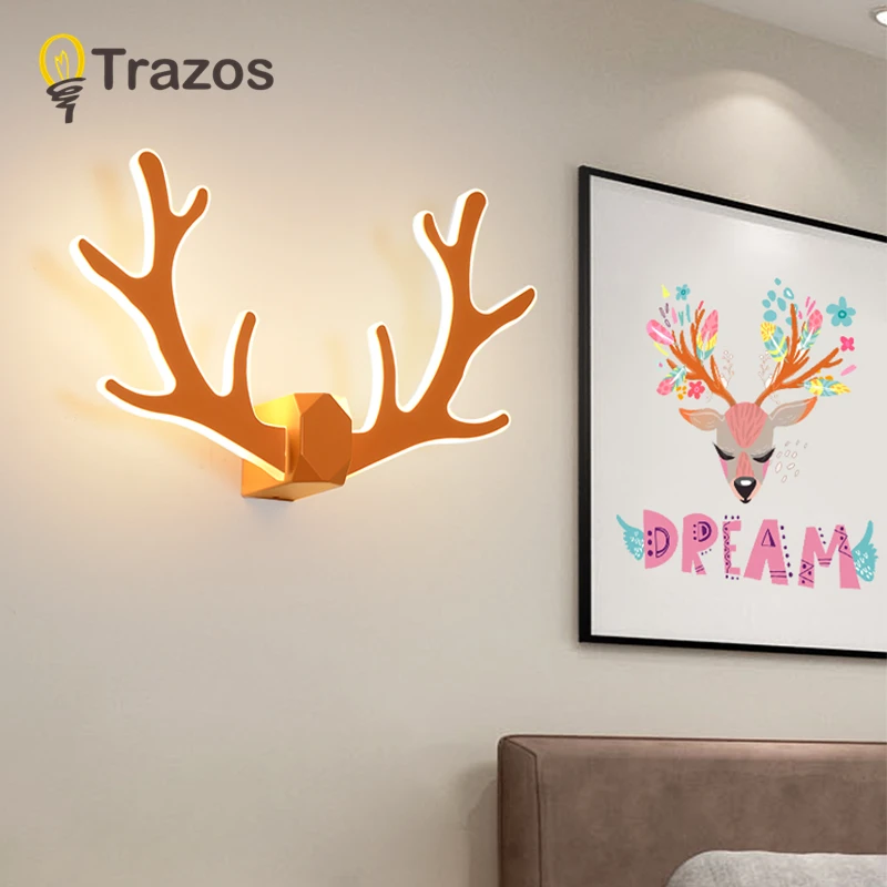

Acrylic wall lights bedside wall lamp bedroom wall light sconce for kitchen restaurant modern wall lamp Nordic macaroon sconces
