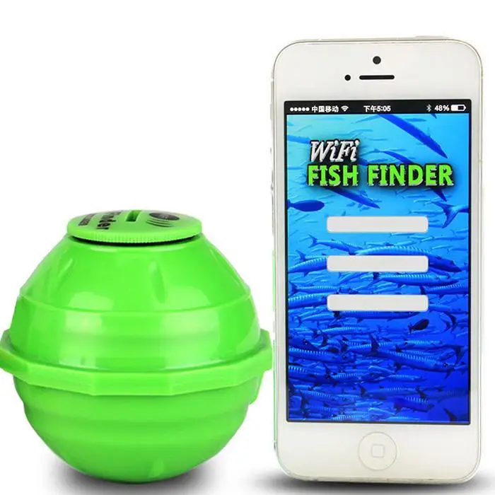 Wi-Fi беспроводной рыболокатор русский сонар Fishfinder приложение лучший более глубокий эхолот укуса сигнализация для глубины рыбалки