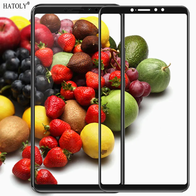 2 шт Защита экрана для Xiaomi Mi Max 3 стекло закаленное Полное покрытие клеем