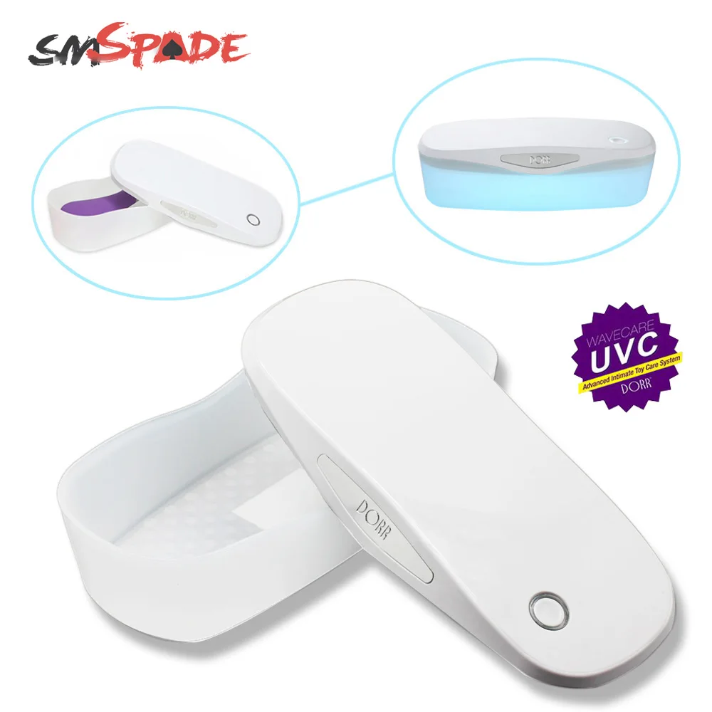 SMSPADE Portable USB Charging UV Disinfection Box for Sex Toys Adult Vibrator Ozone Sterilization And Disinfection