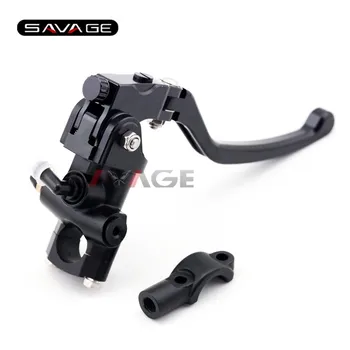 

Universal 7/8" 22mm Motorcycle Front Brake Master Cylinder Levers with Bar Clamp