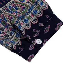 FANALA Women Dress Summer Bohemia Printed Long Beach Party Dresses Sexy V Neck Split Maxi Dress Vestidos Half Sleeve Plus Size