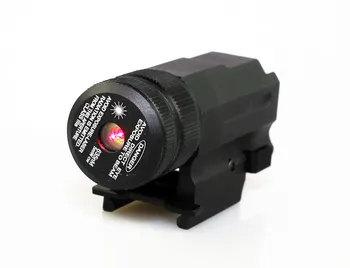 

SPINA OPTICS 1W Rifle Scope Mount Mini LED Flashlight With Red Laser Sight Hunting Accessories