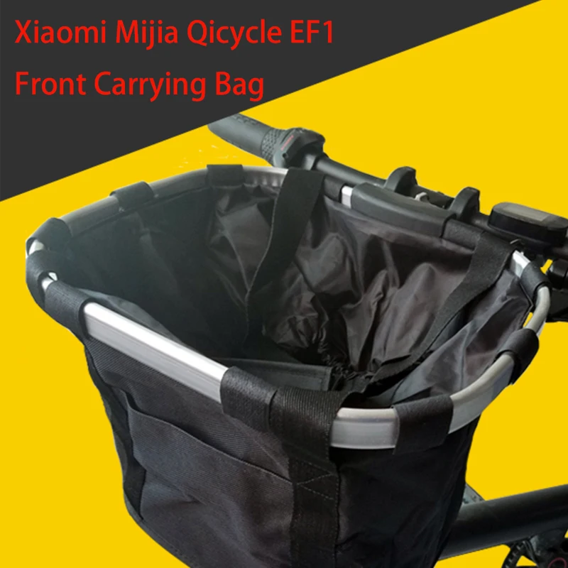 Сумка Корзина Для Xiaomi Mijia Qicycle EF1 велосипедная сумка для хранения передних домашних животных посылка корзина для складного электрического электровелосипеда скутера