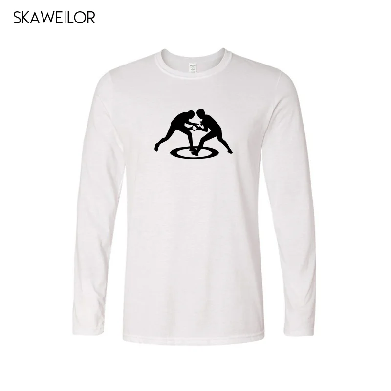 بارد تي شيرت رجل المصارعة المطبوعة t-shirt رجل الربيع عارضة طويلة الأكمام القطن قمم الرياضية ماركة الملابس بارد تي شيرت رجل المصارعة المطبوعة t-shirt رجل الربيع عارضة طويلة الأكمام القطن قمم الرياضية ماركة الملابس