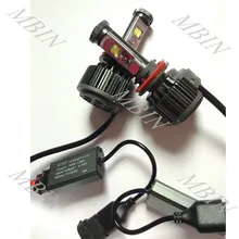 Бесплатная доставка H1 H3 H7 H8 H11 9005 HB3 9006 HB4 880 881 3600lm V16 30 Вт C-СВЕТОДИОДНЫЕ Фары Противотуманные Фары Лампы дневные ходовые огни 6000 К
