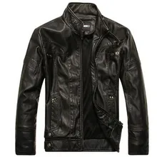 Männer Jacke Frühling Herbst motorrad lederjacken männer lederjacke jaqueta de couro masculina, herren leder jacken Parka