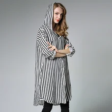 2017 New Autumn font b Women b font font b Blouse b font Hooded loose Plus