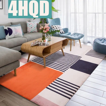 Европейский современный минималистичный одеяло гостиная кофейный коврик прикроватный коврик одеяло спальня полный пол скандинавские домашние коврики