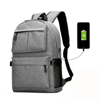 

USB Unisex Design Backpack Book Bags for School Backpack Casual school bag Rucksack Oxford Canvas Laptop Fashion Man Backpacks
