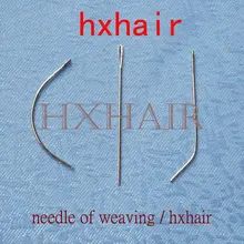 288 шт. и 2 сумки игла Ткачество/Человеческие Волосы Уток расширение ткачество Инструменты